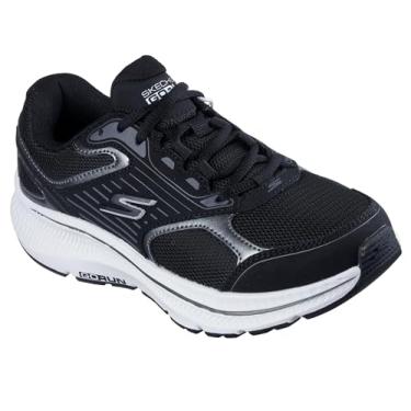 Imagem de Skechers Tênis feminino Go Run Consistent 2.0 Advantage, Preto, 8.5 Wide