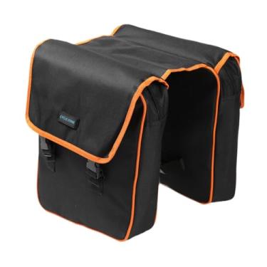 Imagem de Aymzbd Bolsa de Selim para Bicicleta 2L, Alforje Universal para Cicloturismo, Laranja
