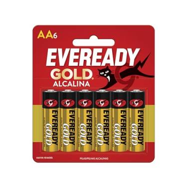 Imagem de Pilha Eveready Gold AA Alcalina 1,5V 6 Unidades