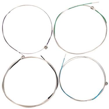 Imagem de aqxreight Conjunto Completo de 4 Peças de Cordas de Viola Profissional A G para 14 16 Violas para Produto de Oi Cordas de ViolaConjunto de de ViolaCordas para 14 ‑16 ViolasCordas de de AçoProfissional