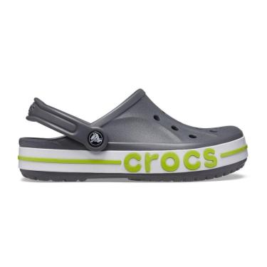 Imagem de Sandália Crocs Bayaband Clog SLATE GREY/LIME PUNCH-Unissex