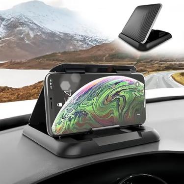 Imagem de Suporte de painel GPS, suporte universal para navegação por telefone Dashbaord para Garmin Nuvi Drive Dezl Drivesmart, Tomtom, Magellan Roadmate, Rand McNally, Navman, serve para GPS de 7,6 a 17,8 cm