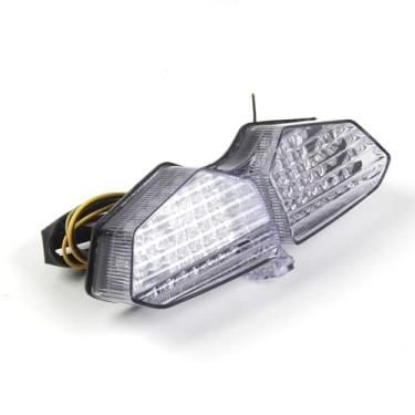 Imagem de Lanterna traseira de LED Arashi para Yamaha YZF R6 2003-2005, YZF-R6S 2006-2009, peças de acessórios de substituição de motocicleta, luz traseira de freio, lente transparente integrada