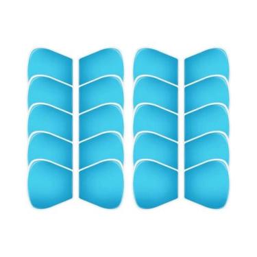 Imagem de Pads De Gel Substituíveis Para Massageador De Pescoço EMS, Acessórios 