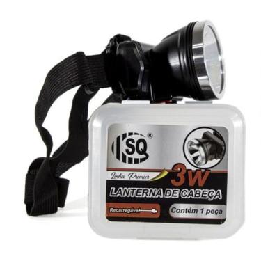 Imagem de Lanterna Cabeça com LED Recarregável Super Potente - SQ