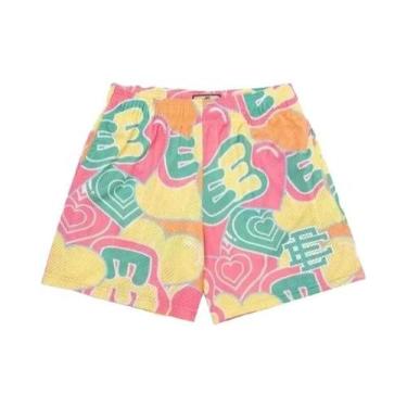 Imagem de Bermuda De Basquete Casual Estilo Praia Eric Emanuel EE Vários Padrões