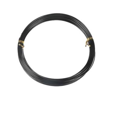 Imagem de YDJIANCAI Fio de bonsai de alumínio para árvores de bonsai, 1 rolo de fio de treinamento de 5 m, flexível e à prova de ferrugem para modelar, dobrar galhos e troncos, kit de ferramentas de bonsai para