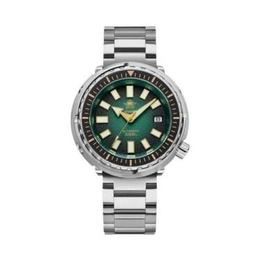 Imagem de Relógio De Mergulho Masculino 300m ADDIESDIVE Luxuoso Com Vidro De Saf