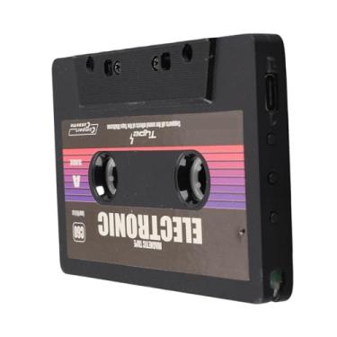 Imagem de aqxreight Adaptador de Cassete para Carro Receptor Adaptador de Tocador de Fita para Veículo Alimentado por USB para Smartphone Música Digital para Música Permitindo Fones de Ouvido para Telefone