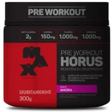 Imagem de Horus - Pré Treino (300g) Max Titanium Frutas Vermelhas-Unissex