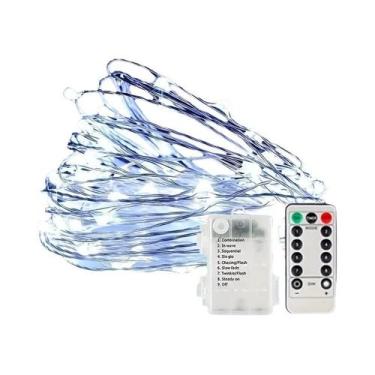 Imagem de Luzes De Cordão LED À Prova d'Água Com Fio De Cobre, Controle Remoto, 