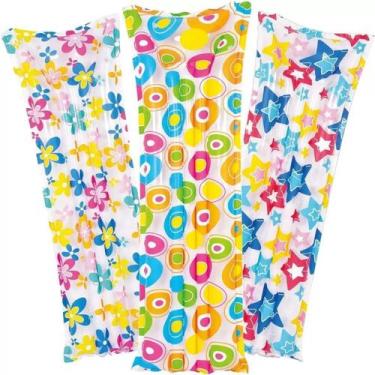 Imagem de Boia Colchão Inflável Flutuante P/ Piscina Estampas Sortidas - Colors 
