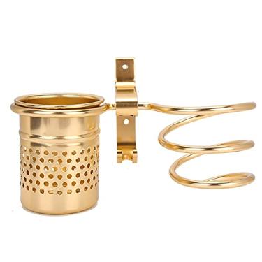 Imagem de Naroote Suporte de Secador de Cabelo Montado na Parede Rack de Alumínio à Prova de Ferrugem para Economia de Espaço de Organização de Banheiro (fosco-c8)