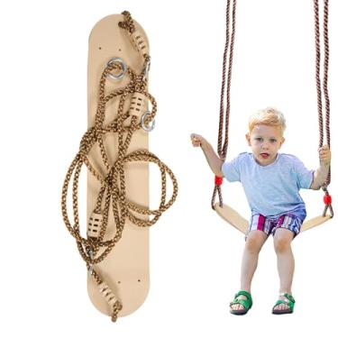 Imagem de Balanço Infantil para Exterior - Brinquedo Interativo para a Família,Brinquedo de Balanço para Ar Livre - para Crianças Meninos Meninas Alunos Jardim Pátio Parque Infantil