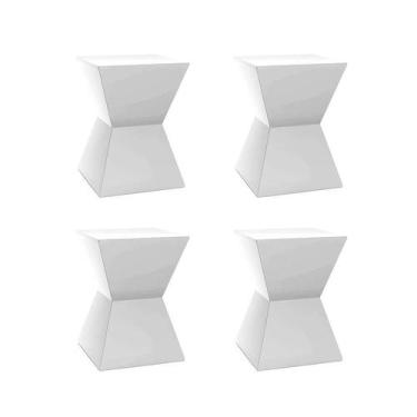 Imagem de Conjunto com 4 Bancos Nitro Branco - I'M IN