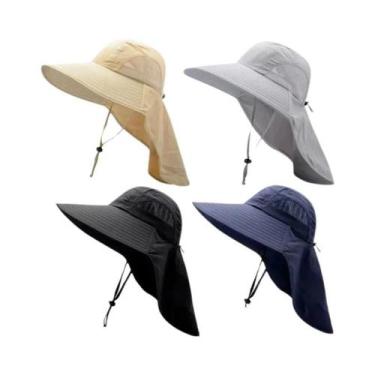 Imagem de Chapéu De Pescador Impermeável De Verão Com Proteção Solar Para Ativid