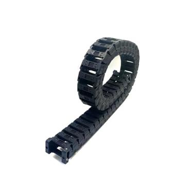 Imagem de Equipamento industrial 1 metro de alta velocidade mudo arrastar X corrente suporte de cabo transportador de fio peças de transmissão de canal CNC roteador tanque reboque correntes de transmissão (R100