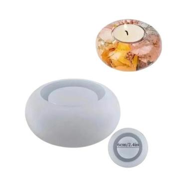 Imagem de Molde De Silicone Para Suporte De Vela Tealight, Bola De Cristal, Vaso
