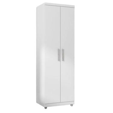 Imagem de Armário Multiuso Sapateira Organizadora 2 Portas Sabrina Branco- Mabe Magazine