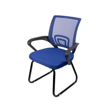 Imagem de Cadeira Escritório Interlocutor Fixa Tela Mesh Tok 3310 Azul