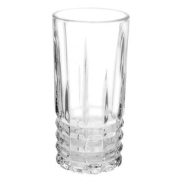 Imagem de Jogo de 6 Copos de Vidro Transparente 360ml - Ideal para Bebidas Refrescantes, Uso Doméstico, Recebimentos e Ambientes Casuais (88087)