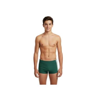 Imagem de Sunga Masculina Boxer Juvenil Adolescente Confortável Cueca Box Praia 