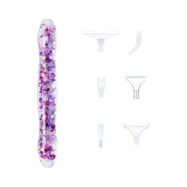 Imagem de Conjunto De Canetas Luminosas 5D Para Pintura Diamante Com Pontas De R