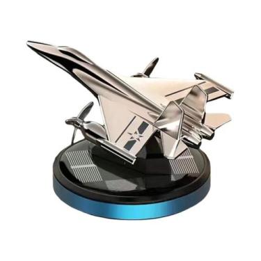 Imagem de Aromatizador Automotivo Solar Rotativo Com Hélice De Caça, Decoração I