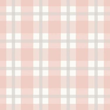 Imagem de Papel De Parede Revoada Xadrez Rosa E Cinza 4459