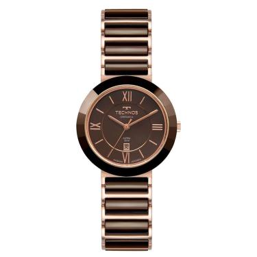Imagem de Relógio Technos Feminino Ceramic-saphire Rosé - 2015cev-1m 2015cev-1m