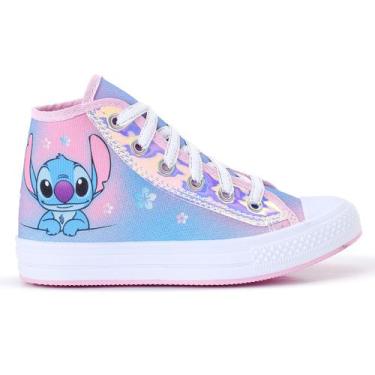 Imagem de Tênis Infantil Feminino Escolar Stit botinha Casual - Nippo'S, Rosa, 2