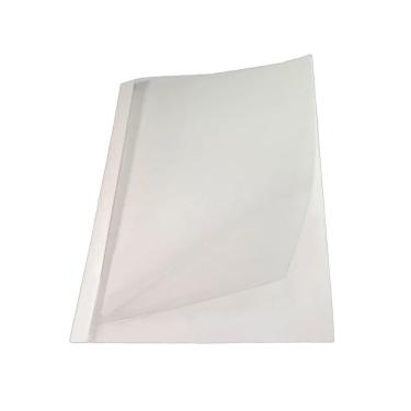 Imagem de Capa De Encadernação Térmica Até 250 Folhas A4 Branca