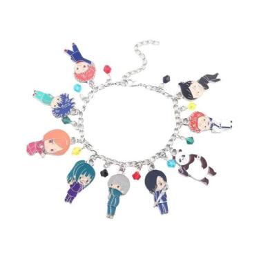 Imagem de Pulseira DIY Destacável De Metal Anime Jujutsu Kaisen Fushiguro Megumi