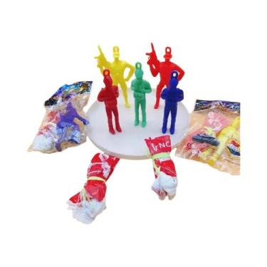 Imagem de Brinquedos Educativos De Paraquedas Mini Soldado Para Crianças, Jogo D