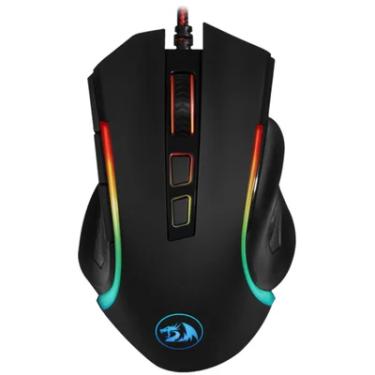 Imagem de Mouse Gamer Redragon Griffin, Chroma RGB, 7200DPI, 8 Botões, Preto - PAW3212