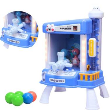 Imagem de Jogo 3 em 1 Mini Maquina Acerte o alvo Azul - Castela