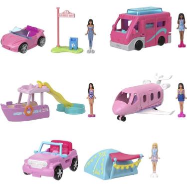 Imagem de Conjunto Barbieland Mini Veiculos E Acessorios Mattel Variado