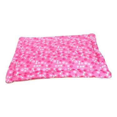 Imagem de Colchonete Pet Camas para Cachorros e gatos Rosa tamanho P - Nica pet