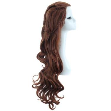 Imagem de Peruca de cosplay Lords Of Rings Hobbits 80 cm de cabelo sintético - y