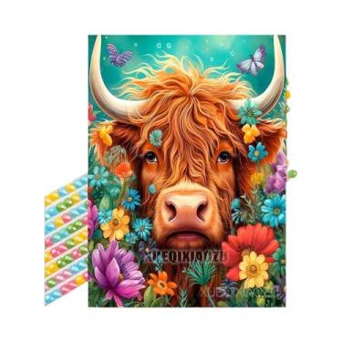 Imagem de Kit De Pintura Diamante Gatos E Leões, Mosaico Completo, Ponto Cruz, A