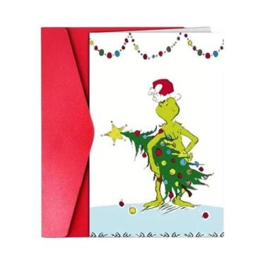 Imagem de Feliz Natal Saudações Cartão, Engraçado Natal Árvore Cartão para Amigo