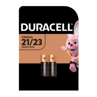 Imagem de 2 Pilhas Alcalinas A23 Mn21 12v Duracel - Duracell