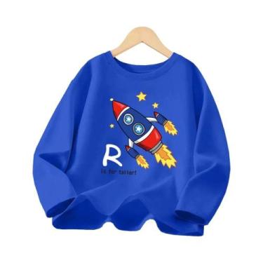 Imagem de Camiseta De Manga Comprida Para Bebês Meninos, Primavera E Outono, Des