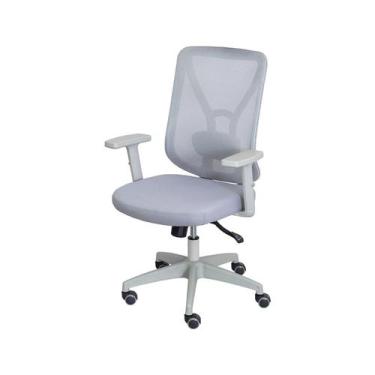 Imagem de Cadeira de Escritório NR-17 Diretor Giratória Braga Tela Soft Touch Pr