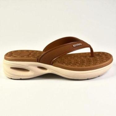 Imagem de Chinelo Azaleia Serena Pulse Feminino Ultra Confortável Ortopédico Leve Original-Feminino