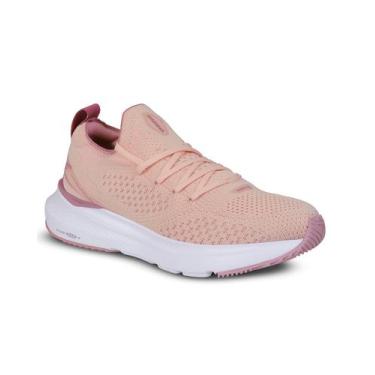 Imagem de Tênis Rainha Abbey II Corrida Caminhada Esportivo Confortável, Rosa, B