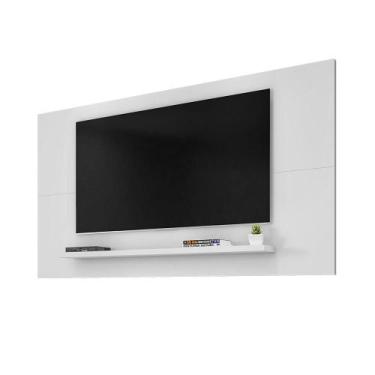 Imagem de Painel Esmeralda Sala para TV até 60 Polegadas - Casa D, Branco