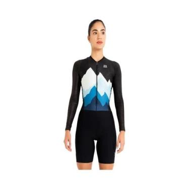 Imagem de Conjunto De Ciclismo Feminino De Verão Com Manga Longa XAMA Little Mon