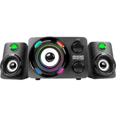 Imagem de Subwoofer Gamer K-mex SS-9800 Led 2.1 Stereo 9.9w Rms - K-mex Indústri