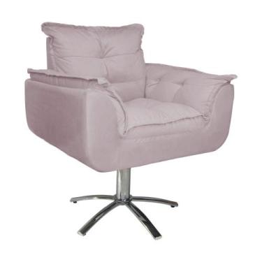 Imagem de Combo 2 Poltronas Para Escritório Com Base Giratória de Metal Opala Su
